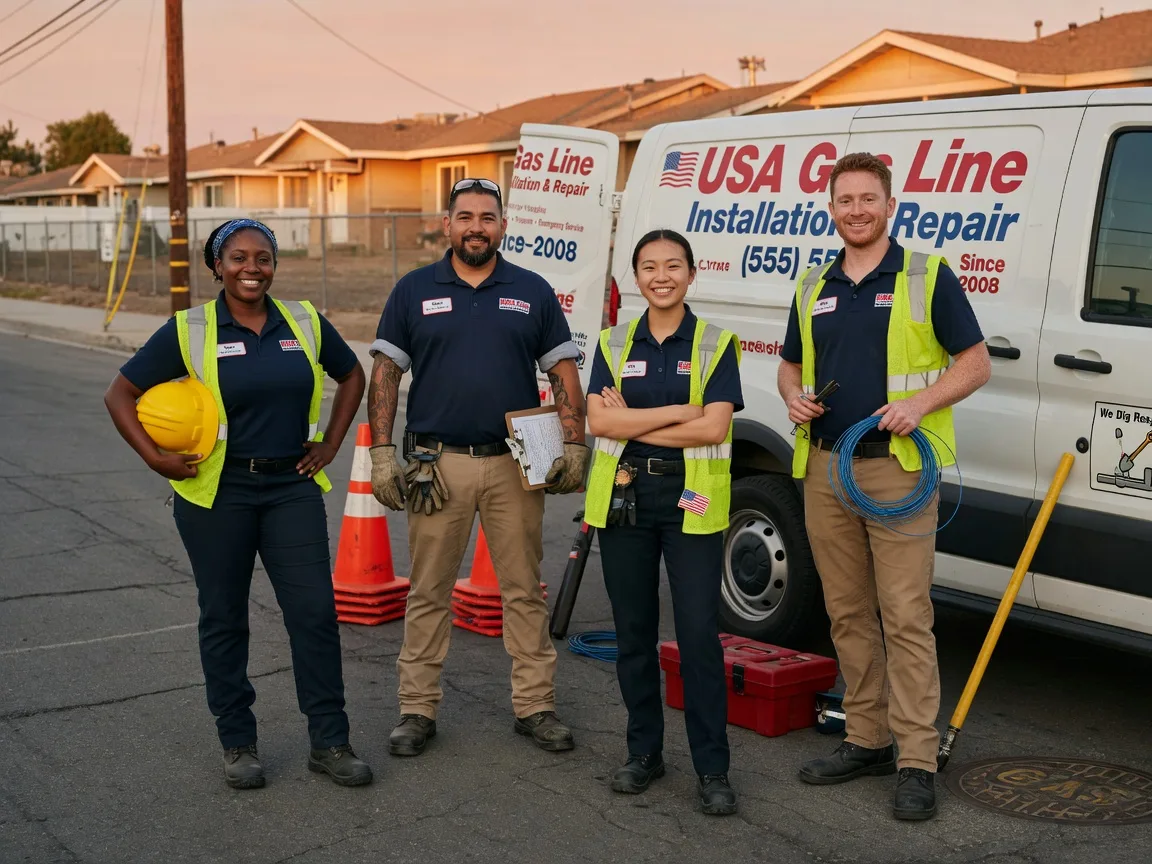 Gas Line Installation company in Slater, SC